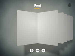 I made a "notebook" on "paper" with Paper.