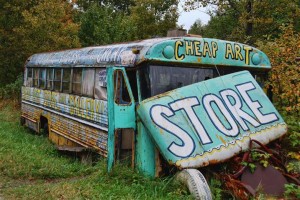 The Cheap Art Bus