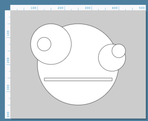 Fig 2. The wonders of visual programming languages - behold an art piece inspired by my own internal state at this point in the semester.