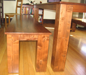 table and bench
